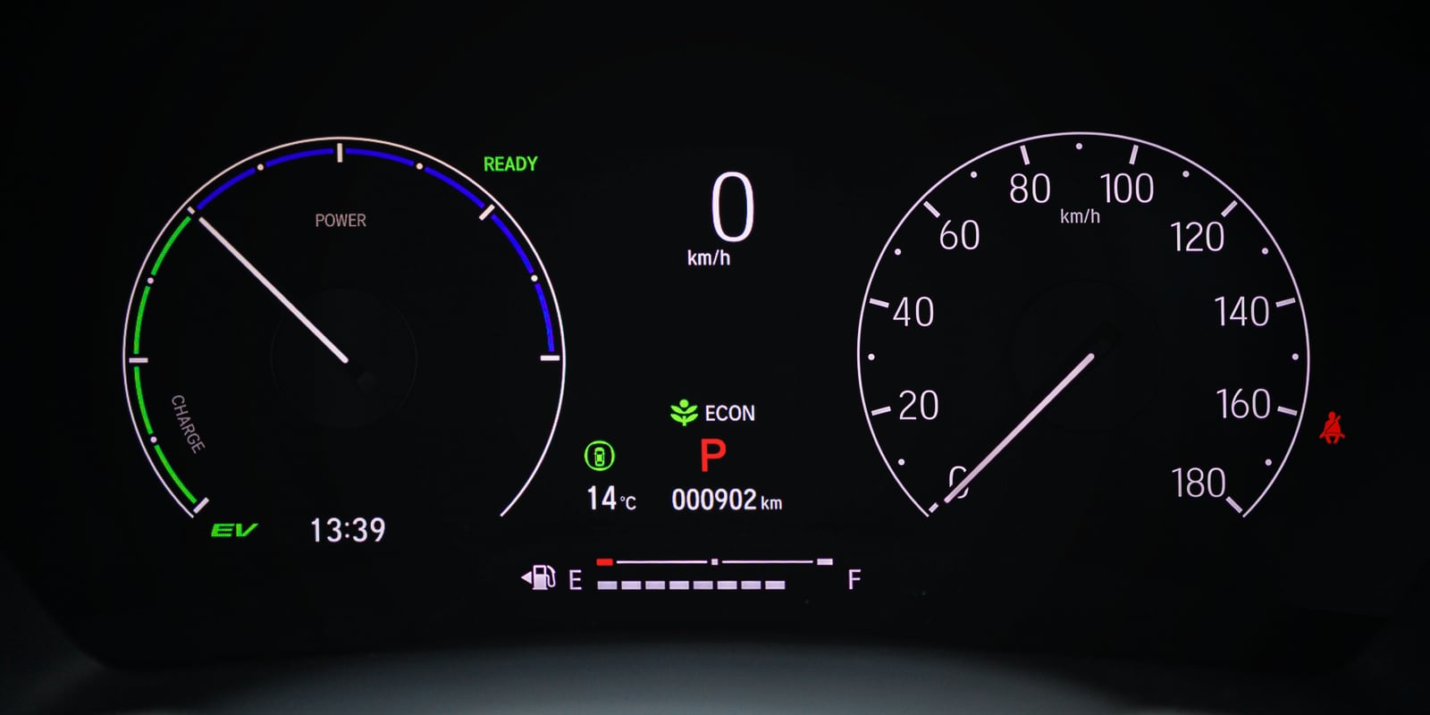 ホンダの​メーターフォント